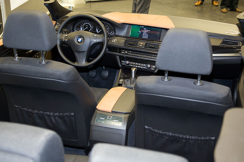 Interieurmodell BMW 5er-Limousine (F10) im FIZ M�nchen
