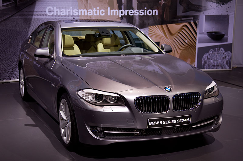 BMW 530d im Studio des FIZ