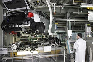 Produktion des BMW 5er Gran Turismo im BMW Werk Dingolfing