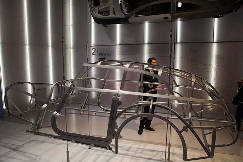 BMW 303 aus dem Jahr 1933, leichter Doppelrohr-Rahmen statt eines damals �blichen Leiterrahmens aus Stahl