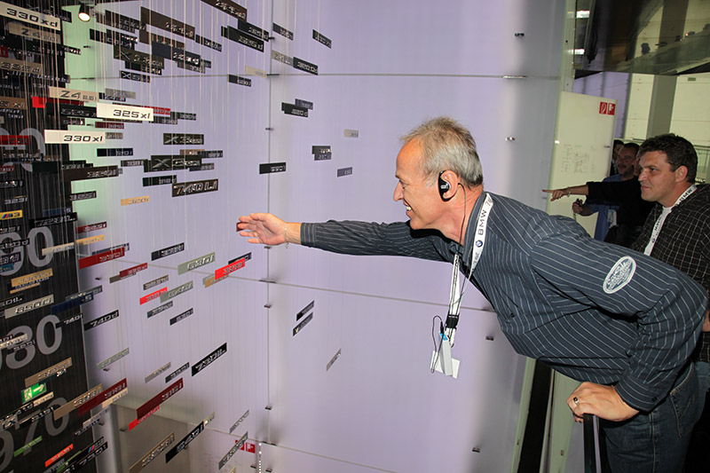 Typschild-Ausstellung