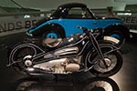 BMW R7 Prototyp 1934/35, radikal neuer Entwurf eines Luxus-Motorrads, das fast nur den Boxermotor aus den bisherigen Modellen übernimmt.