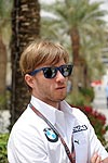 Nick Heidfeld in Bahrain am Donnerstag vor dem Rennen