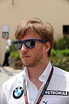 Nick Heidfeld am Donnerstag vor dem Rennen in Bahrain