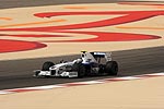 Nick Heidfeld beim F1-Qualifying in Bahrain