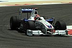 Robert Kubica beim freien Training in Bahrain