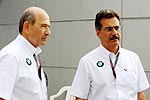 Peter Sauber und Dr. Mario Theissen in Sepang, Malaysia
