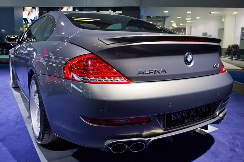 Alpina B6 S Coup� mit 530 PS Leistung, immerhin 23 PS mehr als im BMW M6