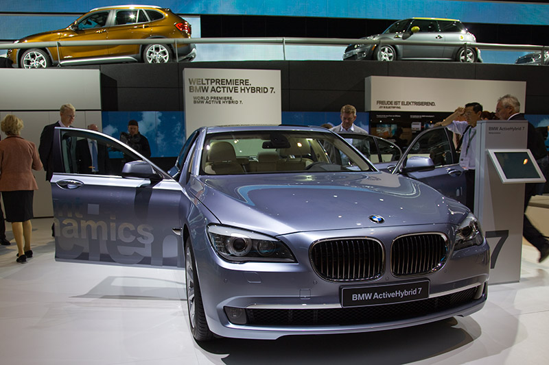 Weltpremiere auf der IAA: der BMW ActiveHybrid 7