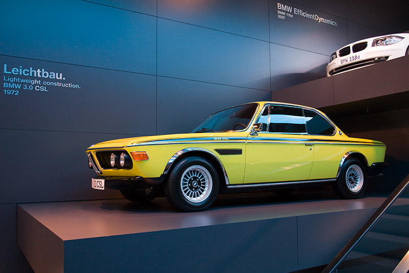 BMW 3,0 CSL in Leichtbauweise aus dem Jahr 1972