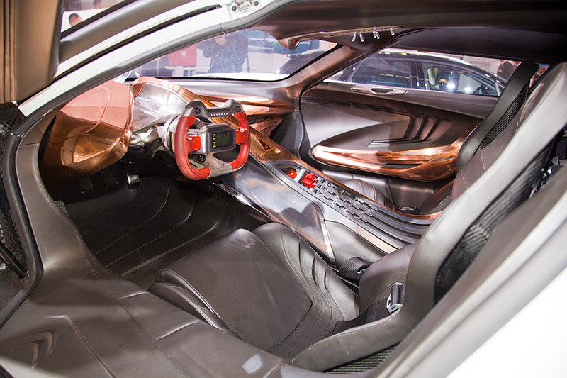 Citroen GT, futuristischer Innenraum