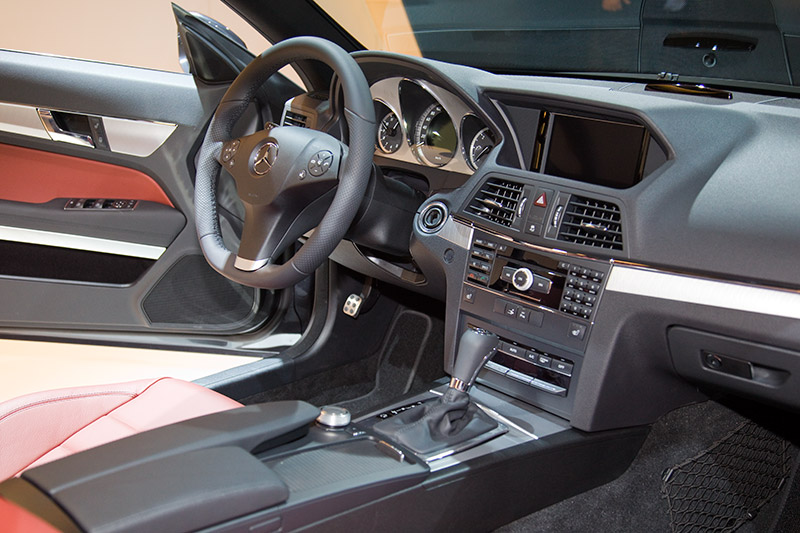 Blick in den Innenraum des Mercedes E-Klasse Coups