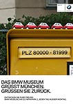 Das BMW Museum grt Mnchen; Kampagne des BMW Museums Juli 2009 