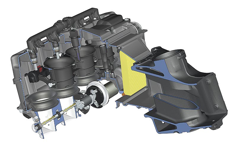 BMW Motorrad S 1000 RR, Airbox Position 1