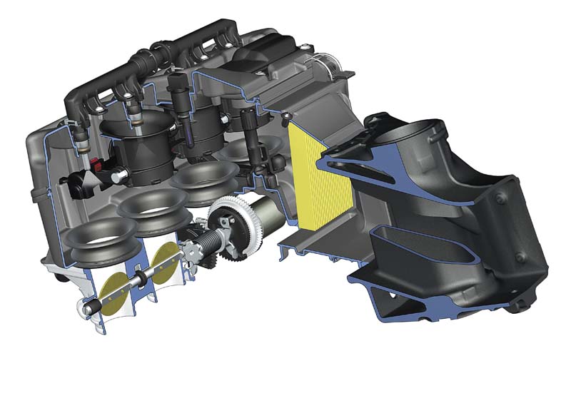 BMW Motorrad S 1000 RR, Airbox Position 2