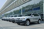 Chinesische BMW Servicemobil Flotte