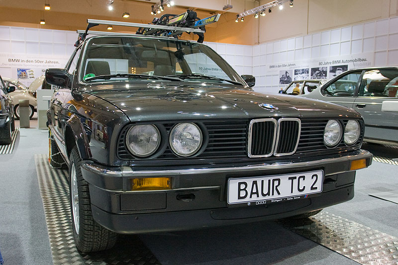 BMW 318i Baur Topcabriolet auf der Techno Classica 2009 in Essen
