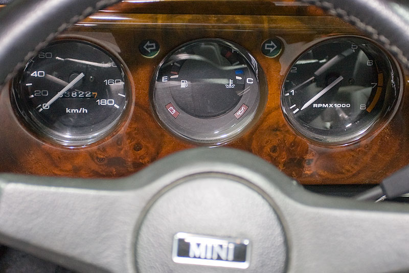 Mini Cabriolet, Tacho-Instrumente