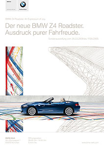 BMW Welt, Sonderausstellung Der neue BMW Z4 Roadster