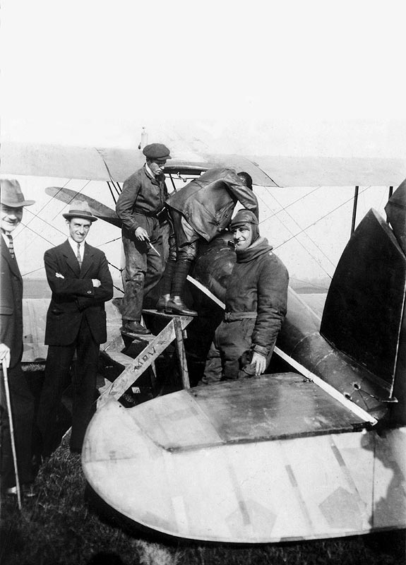 Zeno Diemer mit DFW C IV