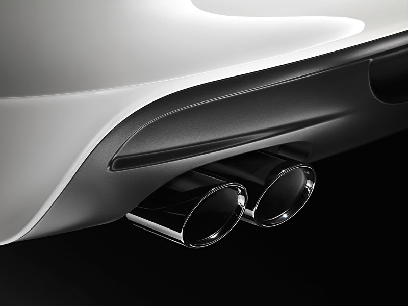 BMW 135i Coup, Auspuff-Endrohre