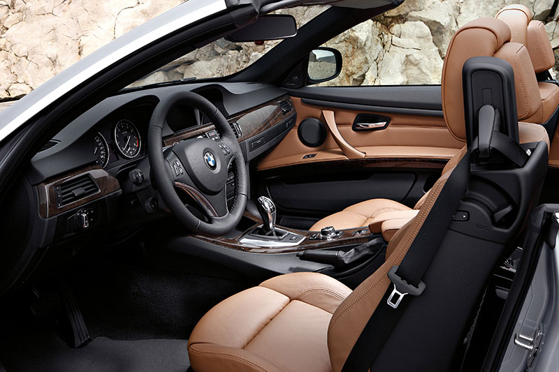 BMW 3er Cabrio, Faceliftmodell E93, Jahrgang 2010, Interieur