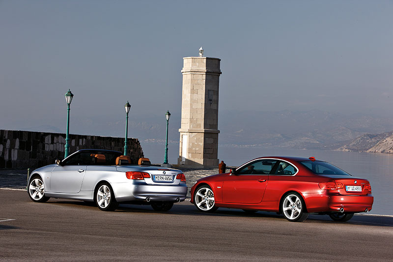 BMW 3er Cabrio, Faceliftmodell E93 und BMW 3er Coup�, Faceliftmodell E92