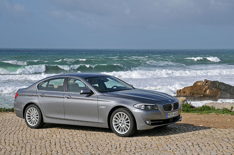 BMW 5er on location in Portugal, Modell F10, ab 2010