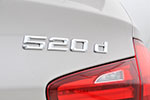 BMW 520d Touring (Modell F11), Typbezeichnung am Heck