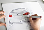 BMW 5er Touring, Designskizze