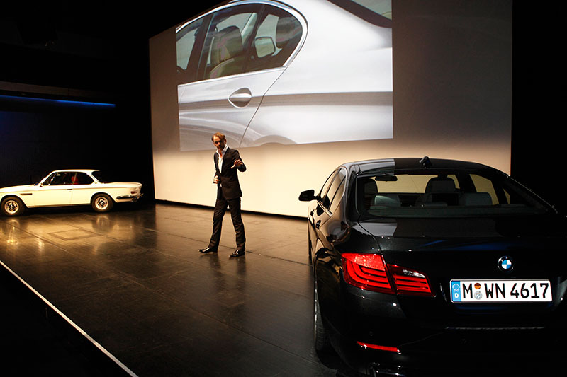 Design Vortrag von Adrian van Hooydonk, Leiter BMW Group Design