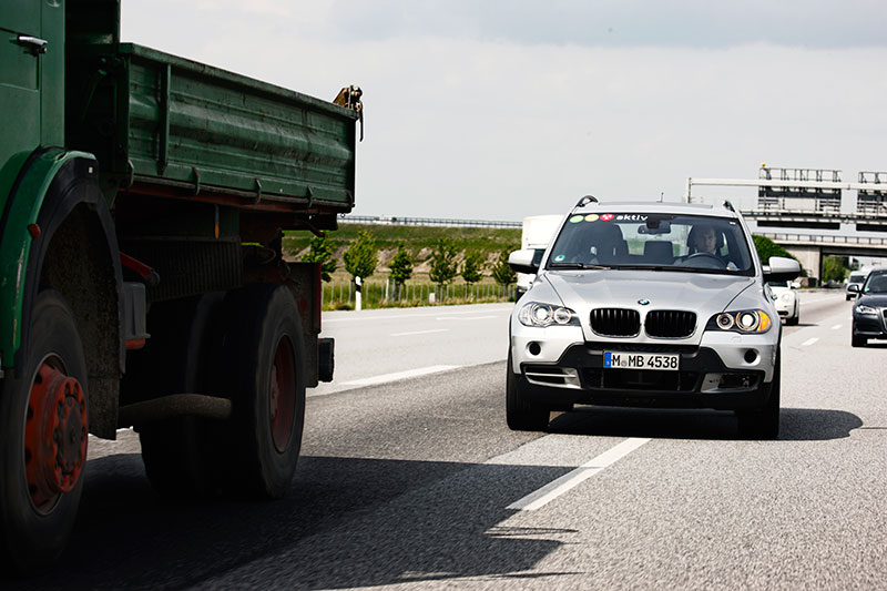 Forschungsprojekt 'Aktiv' - Teilprojekt 'Aktive Gefahrenbremsung zur Kollisionsvermeidung'