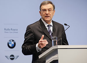 Dr. Norbert Reithofer, Vorstandsvorsitzender der BMW AG. BMW Group Bilanzpressekonferenz 2010