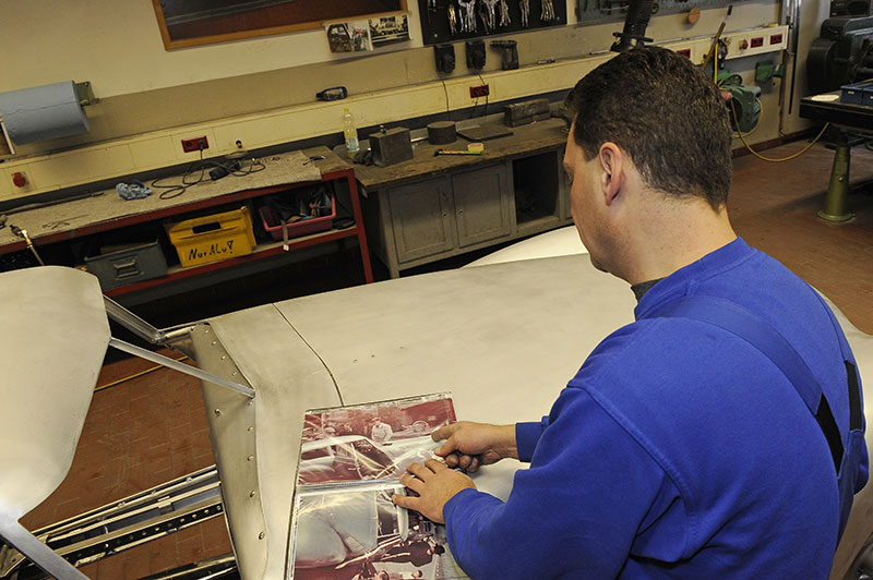 Aufbau BMW 328 Kamm Coupe