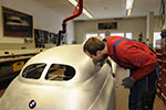 Aufbau BMW 328 Kamm Coupe