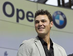 BMW International Open 2010, München, 1. Pressekonferenz, Martin Kaymer