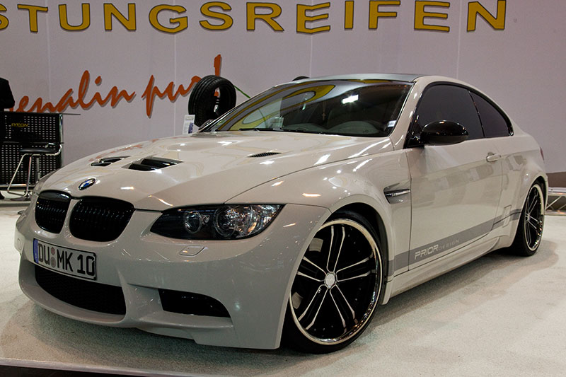 BMW 3er bei einem Felgenanbieter