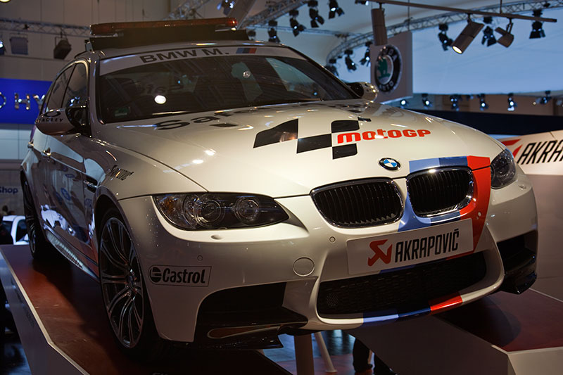 BMW Safety Car der MotoGP, der Knigsklasse des Motorradrennsports