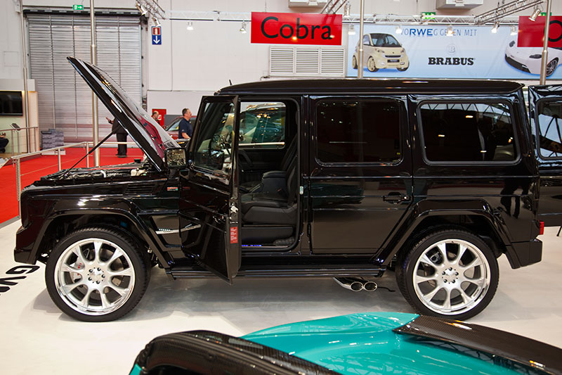 Brabus G V12 S Biturbo Widestar, sprintet in 4,3 Sek. von 0 auf 100 km/h.