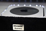 Brabus iBusiness, Apple Rechner im Kofferraum in einer Schublade zum Ausziehen.