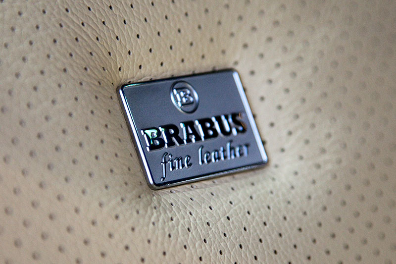 Brabus iBusiness, Brabus Logo in den Sitzen.