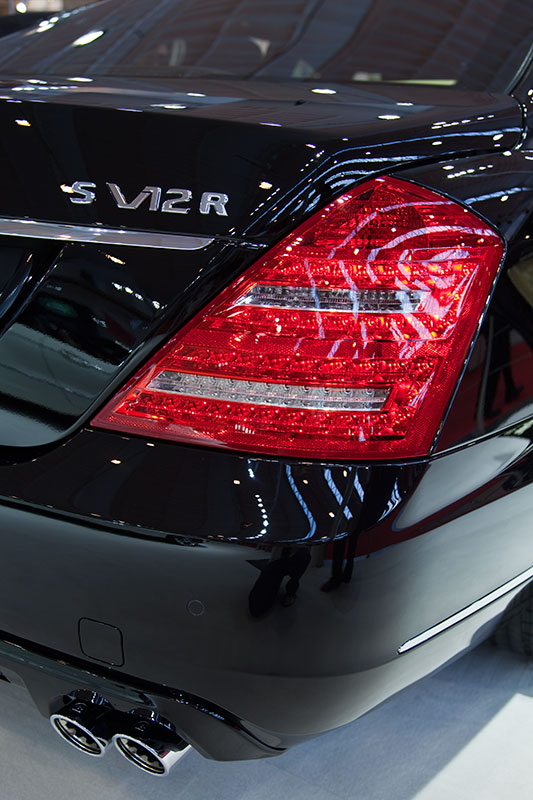 Brabus iBusines, R�cklicht und Typbezeichnung auf der Heckklappe