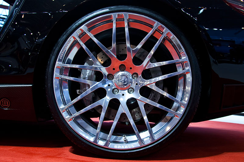 Brabus SLS AMG Star, 21 Zoll Brabus Leichtbaurad