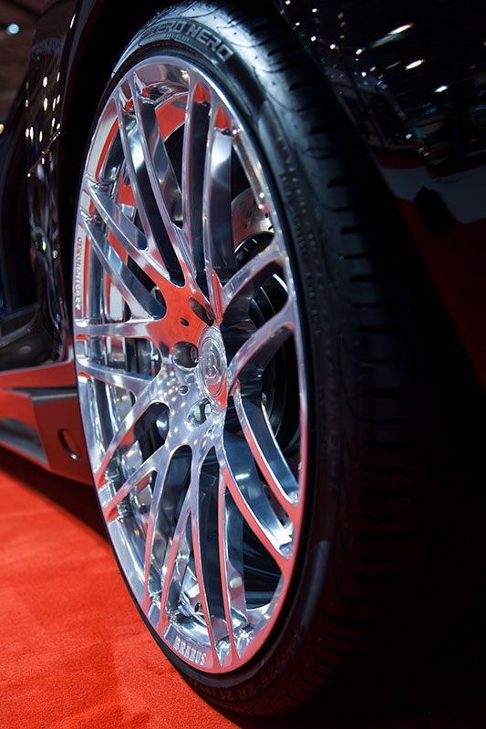 Brabus SLS AMG Star, 21 Zoll Brabus Leichtbaurad