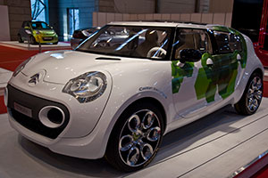 Essen Motor Show 2010: Citroën C-Cactus: umweltbewusste Vision für das Auto für alle