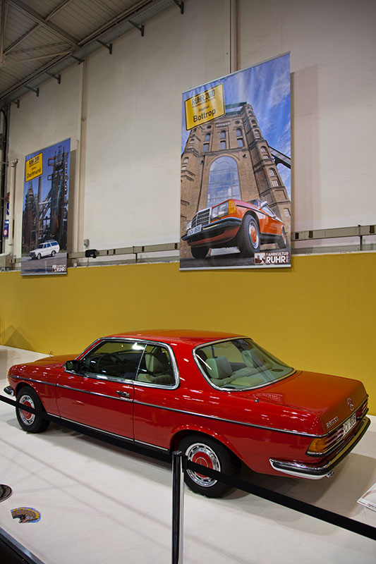 Fahrkultur Ruhr.2010 auf der Essen Motor Show 2010: Mercedes 280 CE aus Bottrop
