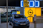 Opel Messestand des Opel-Händlers van Eupen