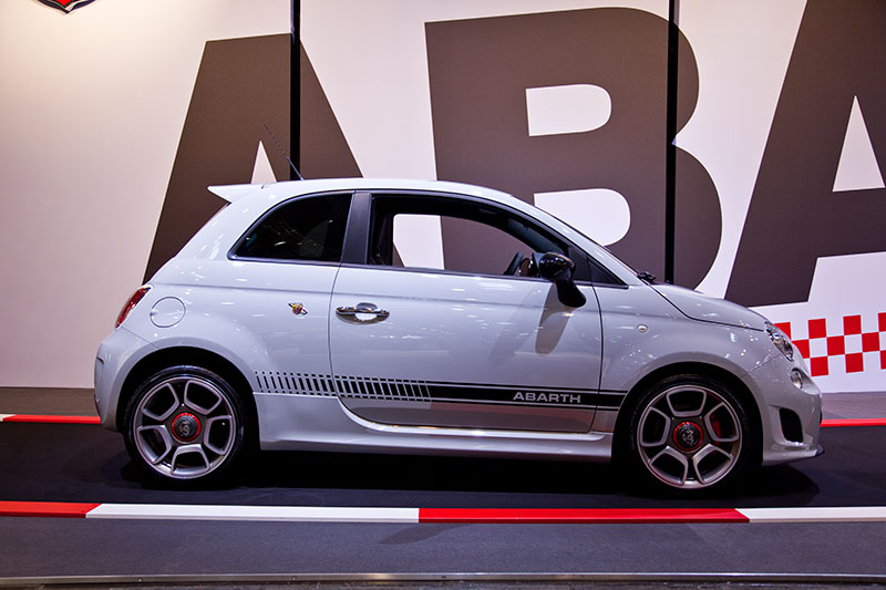 Abarth 500 1.4 T-Jet 16 V, Preis des ausgestellten Fahrzeugs: 20.570 Euro