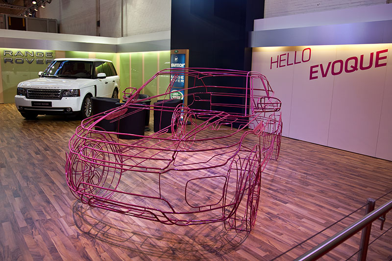 Stand von Range Rover