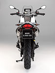 BMW G 650 GS, Standaufnahme, hinten